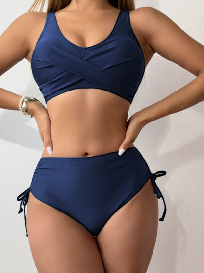 Camila® | Bikini-Set mit breitem Rundhalsausschnitt und breiten Trägern