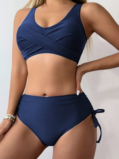 Camila® | Bikini-Set mit breitem Rundhalsausschnitt und breiten Trägern