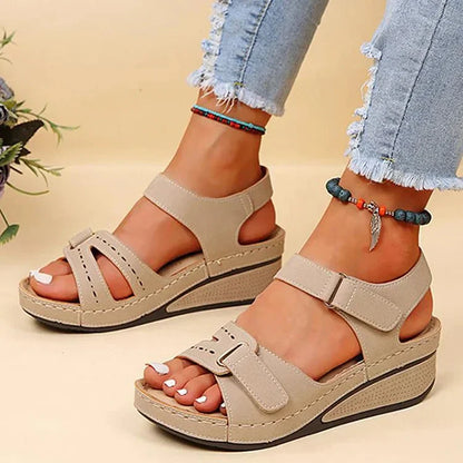 AYANA® | SOMMER-PLATEAU-KEILABSATZ-SANDALEN