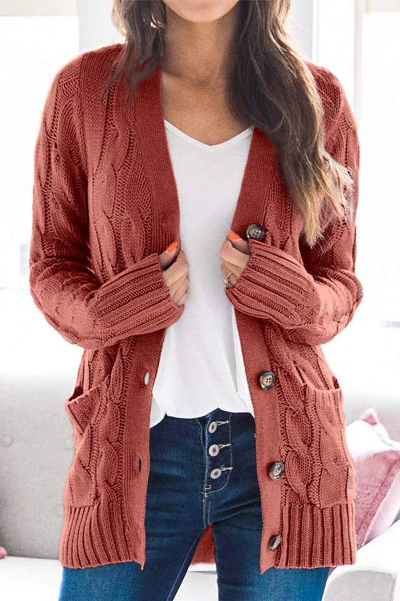 Jana | Lässige und bequeme Winter-Strickjacke