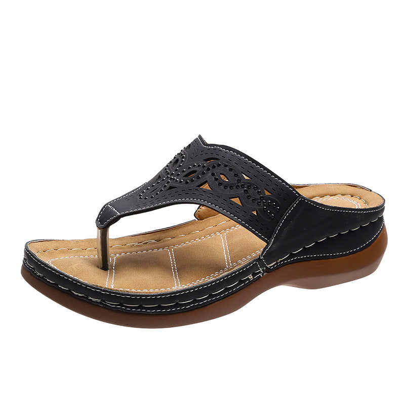 Bridget® | Flip Flop-Keilsandalen