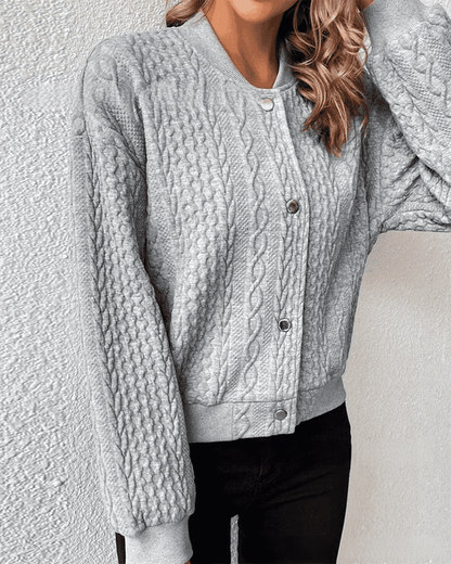 Zenzi | Zeitlose und elegante Strickjacke Winter