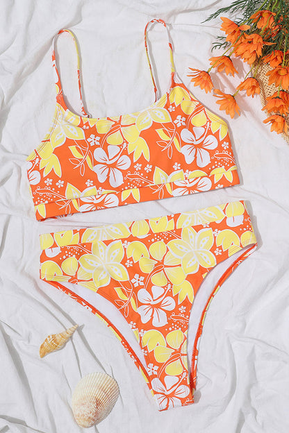 Anastasia® | Daring Heart Floral Bikini-Set mit hoher Taille