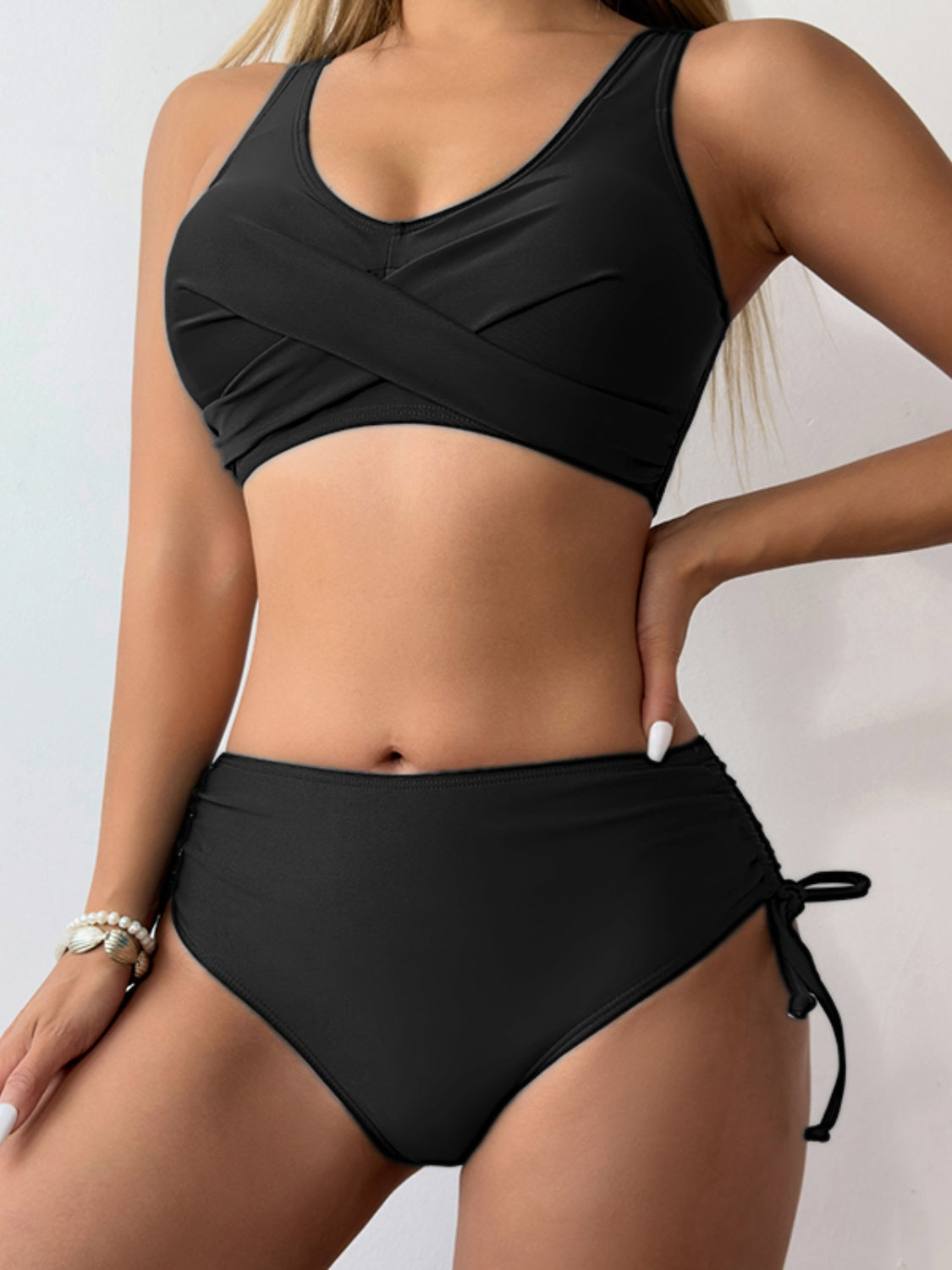 Camila® | Bikini-Set mit breitem Rundhalsausschnitt und breiten Trägern