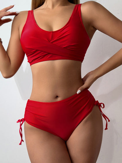 Camila® | Bikini-Set mit breitem Rundhalsausschnitt und breiten Trägern