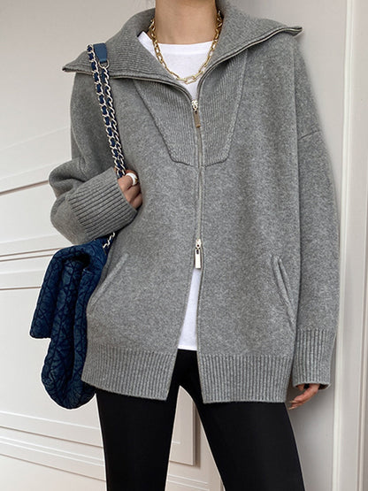 Channah | Schicke und vielseitige Winter-Strickjacke