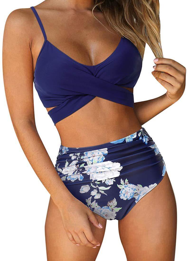 Sexy Women High Waist Summer Beach Bikini-Women Swimwear-1-S-Free Shipping Leatheretro