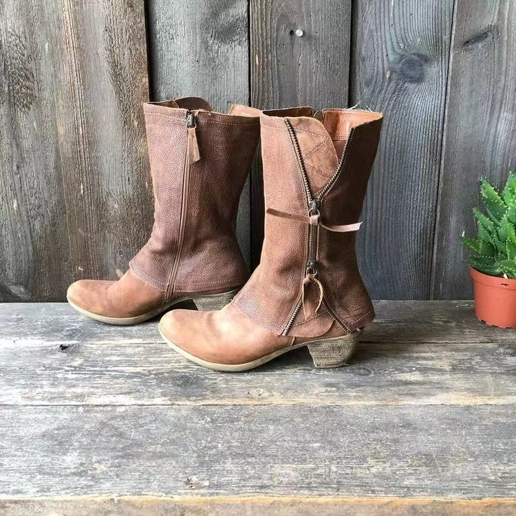 Elegante und detaillierte unterstützende allgemeine Stiefel