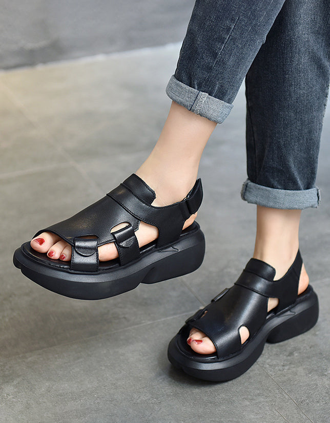 Summer Retro Platform Sandals Slingback Aug Shoes Collection 2022 99.80