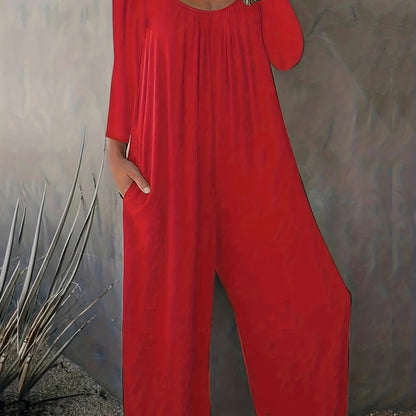 Amber | Zeitloser und eleganter Winter-Jumpsuit