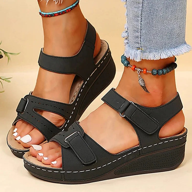 AYANA® | SOMMER-PLATEAU-KEILABSATZ-SANDALEN