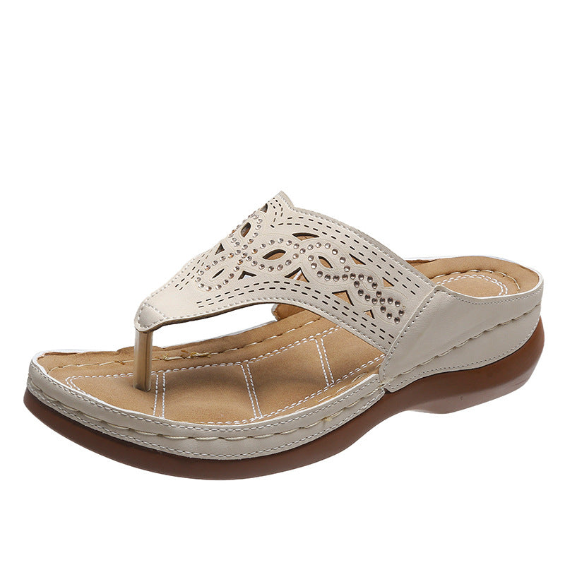 Bridget® | Flip Flop-Keilsandalen