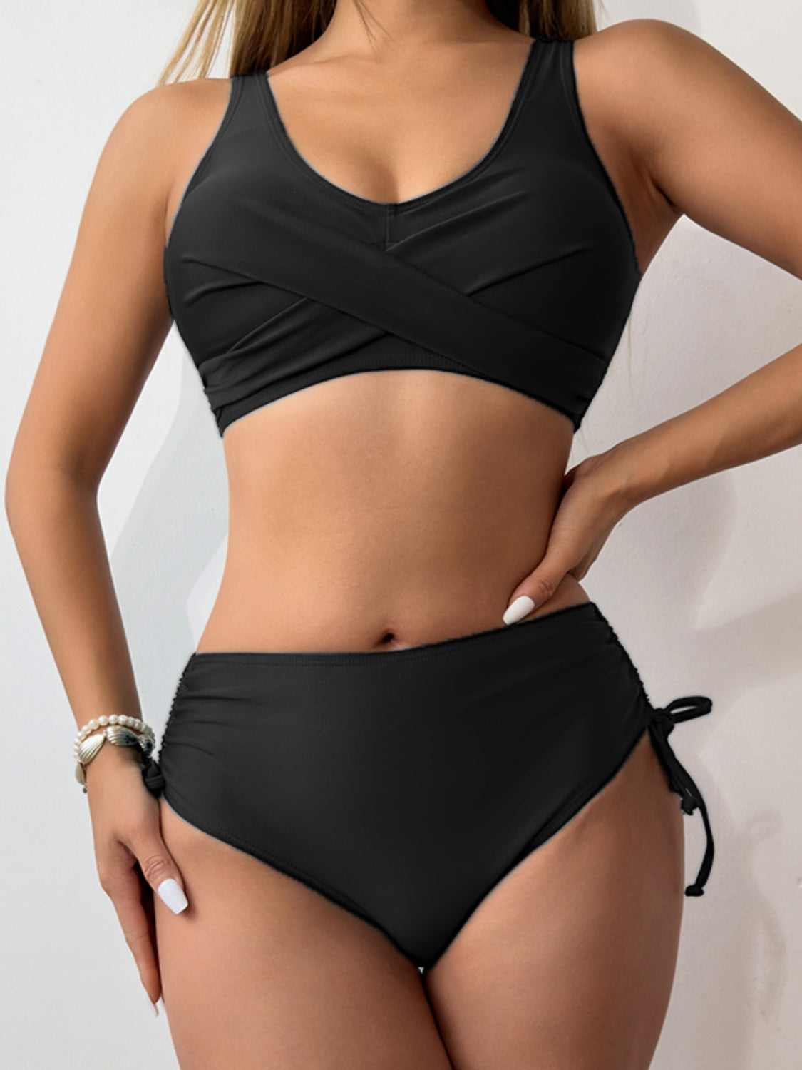 Camila® | Bikini-Set mit breitem Rundhalsausschnitt und breiten Trägern