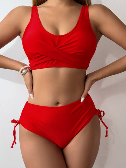 Camila® | Bikini-Set mit breitem Rundhalsausschnitt und breiten Trägern