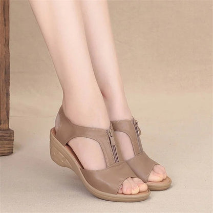 Cecilia® | Bequeme Keilsandalen mit weichen Sohlen